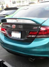 Advan Carbon OEM Style Carbon Fiber Trunk Honda Civic 4DR Sedan 2013-2015                                     - BKHC13-AC247TRC - Image 3