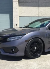 Advan Carbon OEM Design Carbon Fiber Hood Honda Civic Sedan 2016-2020                                     - BKHC16-AC249HC - Image 3