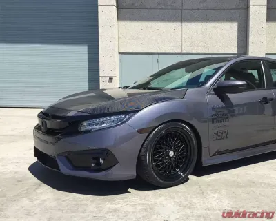 Advan Carbon OEM Design Carbon Fiber Hood Honda Civic Sedan 2016-2020 - BKHC16-AC249HC