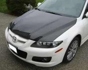 Advan Carbon OEM Style Carbon Fiber Hood Mazda 6 2003-2008