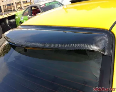 Advan Carbon OEM Style Carbon Fiber Rear Spoiler Nissan Sentra 2000-2006 - BKNS00-AC215CRVC