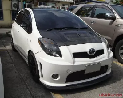 Advan Carbon OEM Style Carbon Fiber Hood Toyota Yaris 2006-2010 - BKTY06-AC879HC