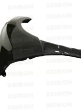 Seibon Front Carbon Fiber Fenders 10mm Subaru STI | WRX 2008-2014                                     - FF0809SBIMPSTI - Image 2