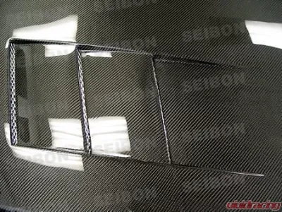 【10％OFF】 Hood TS-Style Fiber Carbon Seibon Infiniti 2DR Coupe G35 アクセサリー