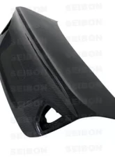 Seibon CSL-Style Carbon Fiber Trunk Lid BMW E90 3-Series | M3 2006-2008                                     - TL0507BMWE90-C - Image 3