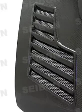 Seibon CW-Style Carbon Fiber Hood                                     - HD9801SBIMP-CW - Image 2