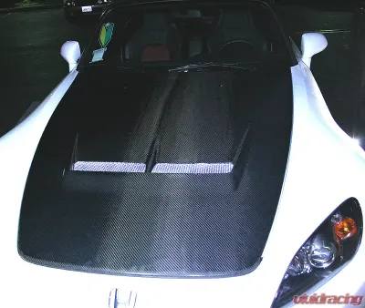 Seibon JS-Style Carbon Fiber Hood Honda S2000 2000-2009 - HD0005HDS2K-JS