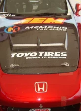 Seibon JS-Style Carbon Fiber Hood Honda S2000 2000-2009                                     - HD0005HDS2K-JS - Image 3