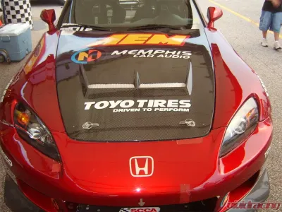 Seibon JS-Style Carbon Fiber Hood Honda S2000 2000-2009 - HD0005HDS2K-JS