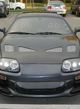 Seibon Carbon Fiber TR-Style Hood Toyota Supra 1993-1998                                     - HD9398TYSUP-TR - Image 4