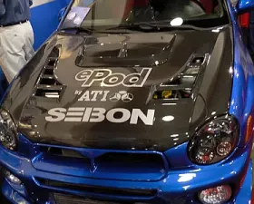 Seibon CW-Style Carbon Fiber Hood
