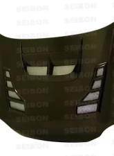 Seibon CW-Style Carbon Fiber Hood Subaru Impreza 2002-2003                                     - HD0203SBIMP-CW - Image 4