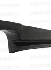 Seibon CW-Style Carbon Fiber Rear Lip Spoiler Subaru Impreza | WRX 2002-2003                                     - RL0203SBIMP-CW - Image 4