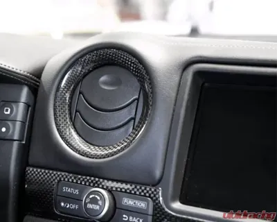 Seibon Carbon Fiber Interior Trim Set Nissan GT-R 2009-2016 - CFI0910NSGTR-D