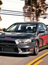 Seibon Carbon Fiber Front Grille w/out Emblem Mitsubishi Lancer Evolution 2008-2015                                     - FG0809MITEVOX-S - Image 2
