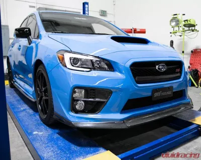 Seibon MB1-Style Carbon Fiber Front Lip Spoiler Subaru WRX 2015-2017 - FL15SBIMP-MB1