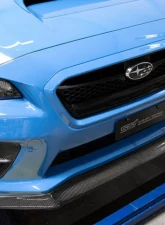 Seibon MB1-Style Carbon Fiber Front Lip Spoiler Subaru WRX 2015-2017                                     - FL15SBIMP-MB1 - Image 4
