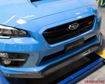Seibon MB1-Style Carbon Fiber Front Lip Spoiler Subaru WRX 2015-2017 - FL15SBIMP-MB1