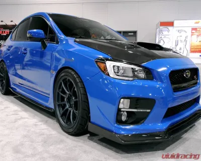 Seibon MB3-Style Carbon Fiber Front Lip Spoiler Subaru WRX 2015-2017 - FL15SBIMP-MB3