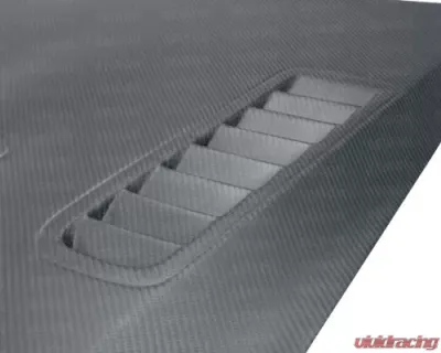 Seibon ES-Style Dry Carbon Fiber Hood Nissan GT-R 2009-2016 - HD0910NSGTR-ES-DRY