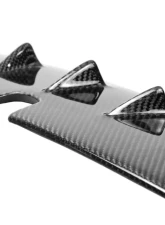 Seibon Carbon Fiber Roof Fin Spoiler Mitsubishi Lancer Evolution 2008-2015                                     - RFS0809MITEVOX-SA - Image 3