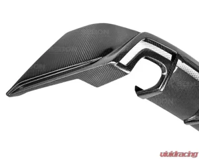Seibon RF-Style Carbon Fiber Rear Lip Spoiler Lexus IS200t | IS250 | IS300 | IS350 2014-2016 - RL14LXIS-RF
