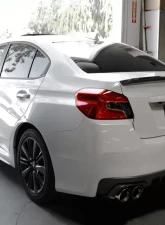 Seibon OEM Style Carbon Fiber Rear Spoiler Subaru WRX | STi 2015-2021                                     - RS15SBIMP-OE - Image 3