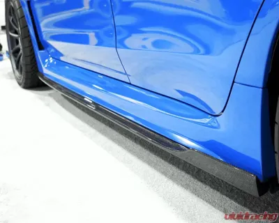 Seibon MB-Style Carbon Fiber Side Skirts Subaru WRX 2015-2021 - SS15SBIMP-MB