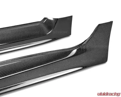 Seibon OEM-Style Carbon Fiber Side Skirts Subaru WRX 2015-2021 - SS15SBIMP-OE
