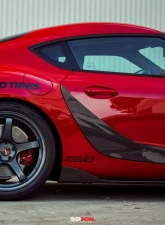 Seibon OEM-Style Carbon Fiber Side Skirts Toyota GR Supra 2020-2026                                     - SS20TYSUP-OE - Image 6