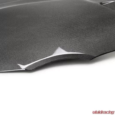 Seibon TSII Style Double-Sided Carbon Fiber Hood Toyota Supra A90 2-Door Coupe 2020-2024 - HD20TYSUP-TSII-DS