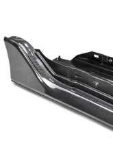 Seibon OEM-Style Carbon Fiber Side Skirts Honda Civic Type-R 2017-2021                                     - SS17HDCVR-OE - Image 2