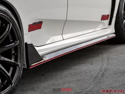 Seibon OEM-Style Carbon Fiber Side Skirts Honda Civic Type-R 2017-2021 - SS17HDCVR-OE