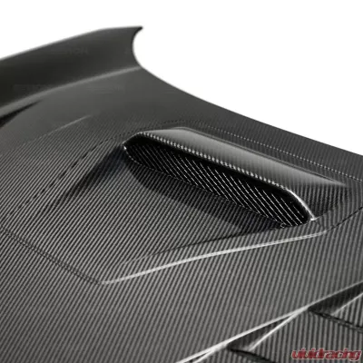 Seibon TS-Style Carbon Fiber Hood Honda Civic Type-R 2017-2021 - HD17HDCVR-TS