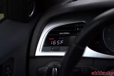 P3 V3 OBD2 - Audi B8 Gauge 2008-2016 LHD, Pre-Installed in OEM Vent B8 2008-2012 - L3P3AB8X+V