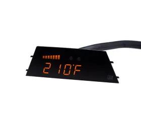 P3 Analog Gauge - BMW F3X / F8X 2011-2019 LHD, Orange Bars / Orange Digits