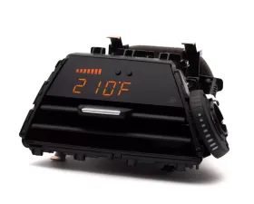 P3 Analog Gauge - BMW F3X / F8X 2011-2019 LHD, Orange Bars / Orange Digits, Pre-Installed in OEM Vent