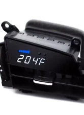 P3 V3 OBD2 - Cadillac CTS Gen3 Gauge 2016-2019 LHD, Blue Bars | White Digits, Pre-Installed in OEM Vent                                     - L3P3CTS3+V - Image 3