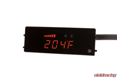 P3 V3 OBD2 - Subaru WRX/STI Gauge 2015-2021 RHD, Orange Bars / Orange Digits - R3P3S8SX