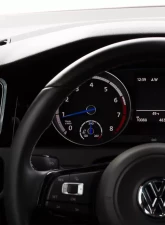 P3 V3 OBD2 - VW MK7 / MK7.5 Gauge 2014-2019 LHD, R Models, Blue Bars | White Digits                                     - L3P3VGR7 - Image 2