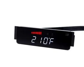 P3 V3 OBD2 - VW MK5 Gauge 2007-2009 LHD, Golf/GTI/Jetta, Red Bars | White Digits