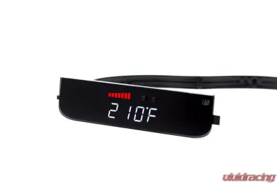 P3 V3 OBD2 - VW MK6 Gauge 2009-2014 RHD, Golf/GTI/ Red Bars | White Digits - R3P3VGT6