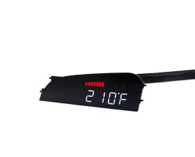 P3 V3 OBD2 - VW MK7 / MK7.5 Gauge 2014-2019 LHD,Golf/GTI/Alltrack/TDI, Red Bars | White Digits
