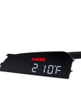 P3 V3 OBD2 - VW MK7 / MK7.5 Gauge 2014-2019 LHD,Golf/GTI/Alltrack/TDI, Red Bars | White Digits                                     - L3P3VGT7 - Image 3
