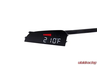 P3 V3 OBD2 - VW MK7 / MK7.5 Gauge 2014-2019 LHD,Golf/GTI/Alltrack/TDI, Red Bars | White Digits - L3P3VGT7