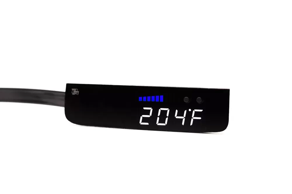 P3 Analog Gauge - VW MK5 Polo 2009-2018 LHD, Blue Bars | White Digits - LAP3VPR5