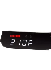 P3 V3 OBD2 - VW EOS / Scirocco Gauge 2007-2017 RHD, Scirocco / EOS, Red Bars | White Digits                                     - R3P3VSE3 - Image 2