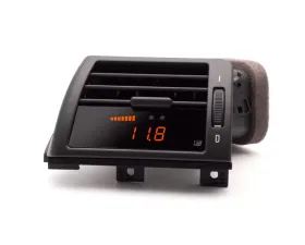 P3 Analog Gauge - BMW E46 1997-2006 LHD, Pre-Installed in OEM Vent