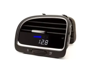 P3 Analog Gauge - VW MK6 2009-2013 LHD, Blue Bars | White Digits, Pre-Installed in OEM Vent