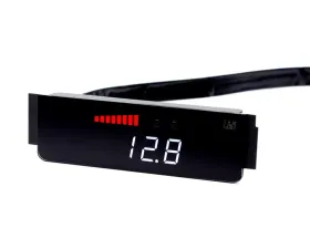 P3 Analog Gauge - VW MK5 2005-2009 LHD, Red Bars | White Digits